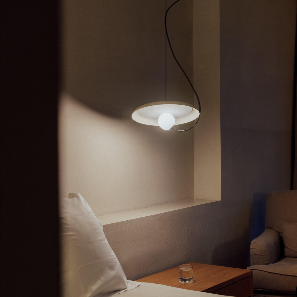 Discreet Glow Minimalist Pendant Lamp