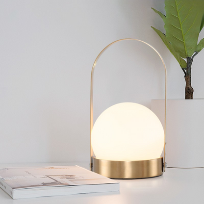 Carrie’s Lantern Wireless Modern Table Lamp