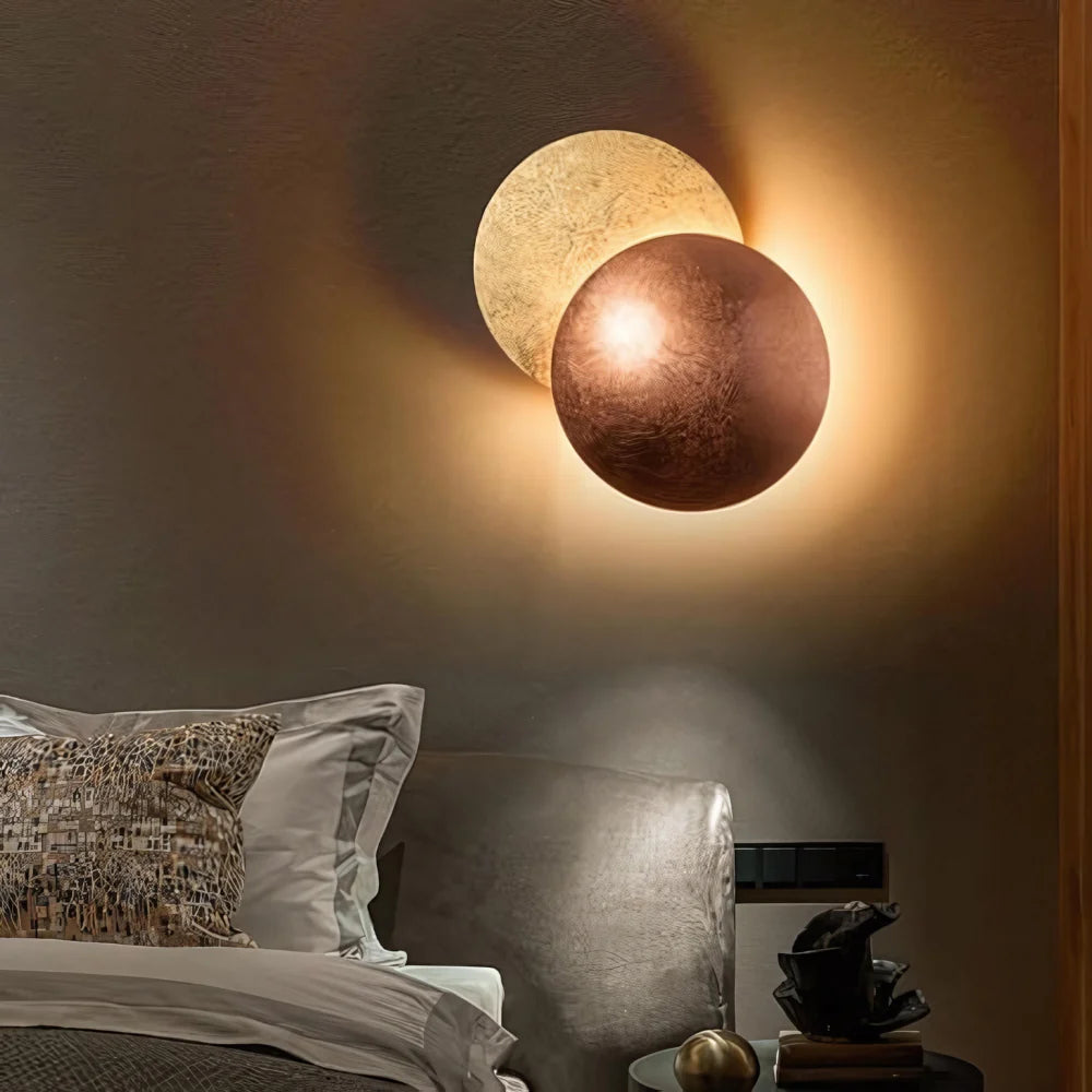 Eclipse Nordic Moonlight Wall Lamp