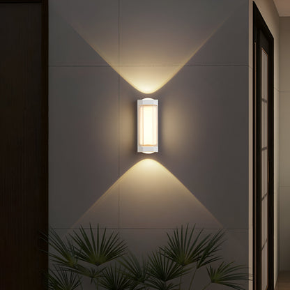 Nordic Up Down Acrylic IP65 Waterproof Outdoor Wall Lamp