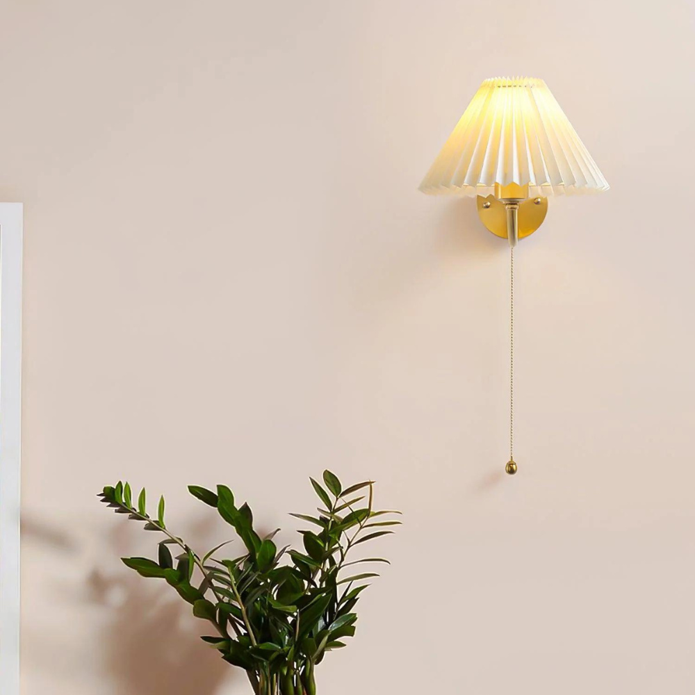 The Golden Umbrella Wall Lamp