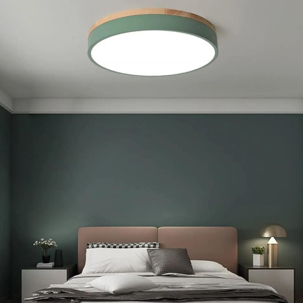 La lampe de plafond scandinave naturelle