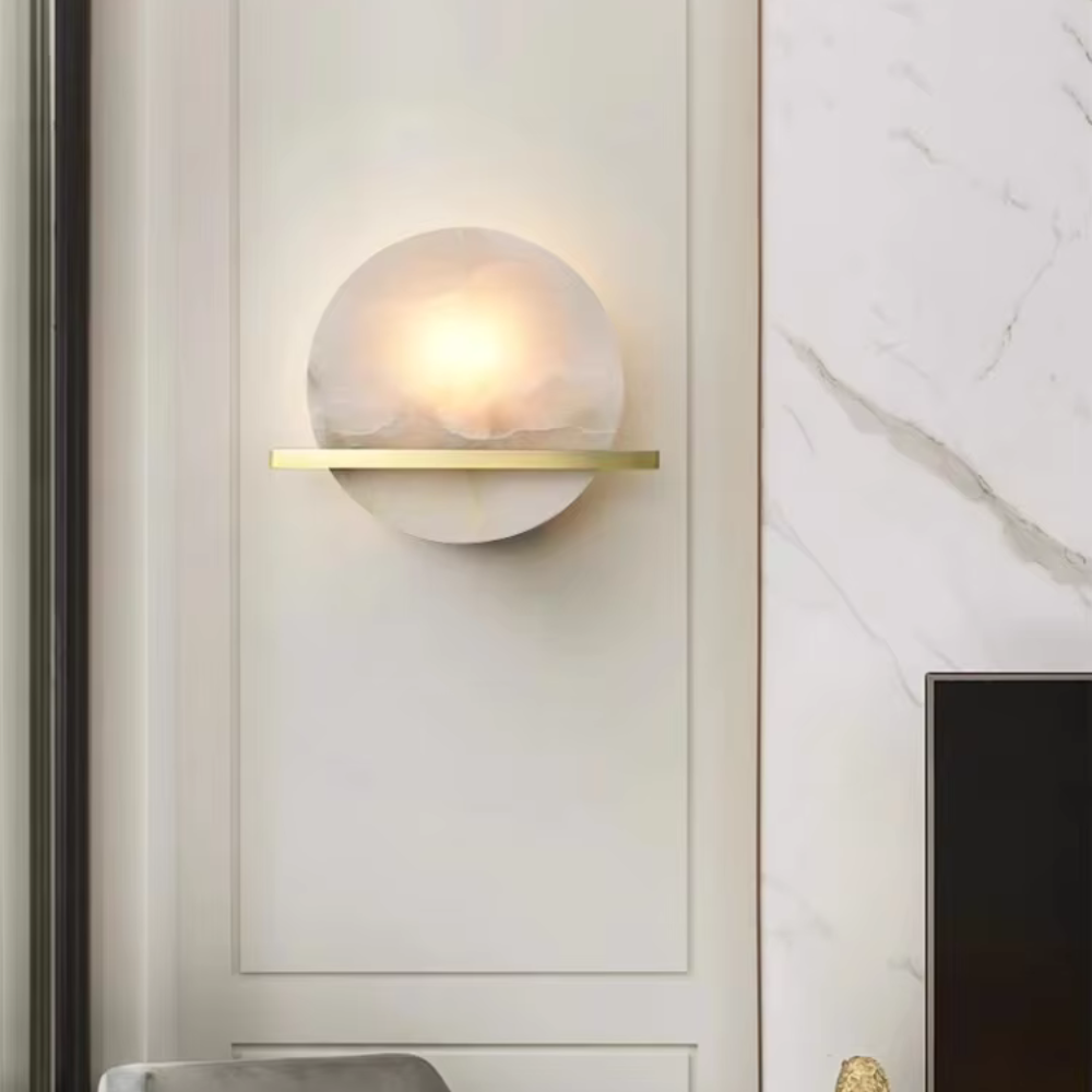 Spanish Marble Chip Wall Lamp