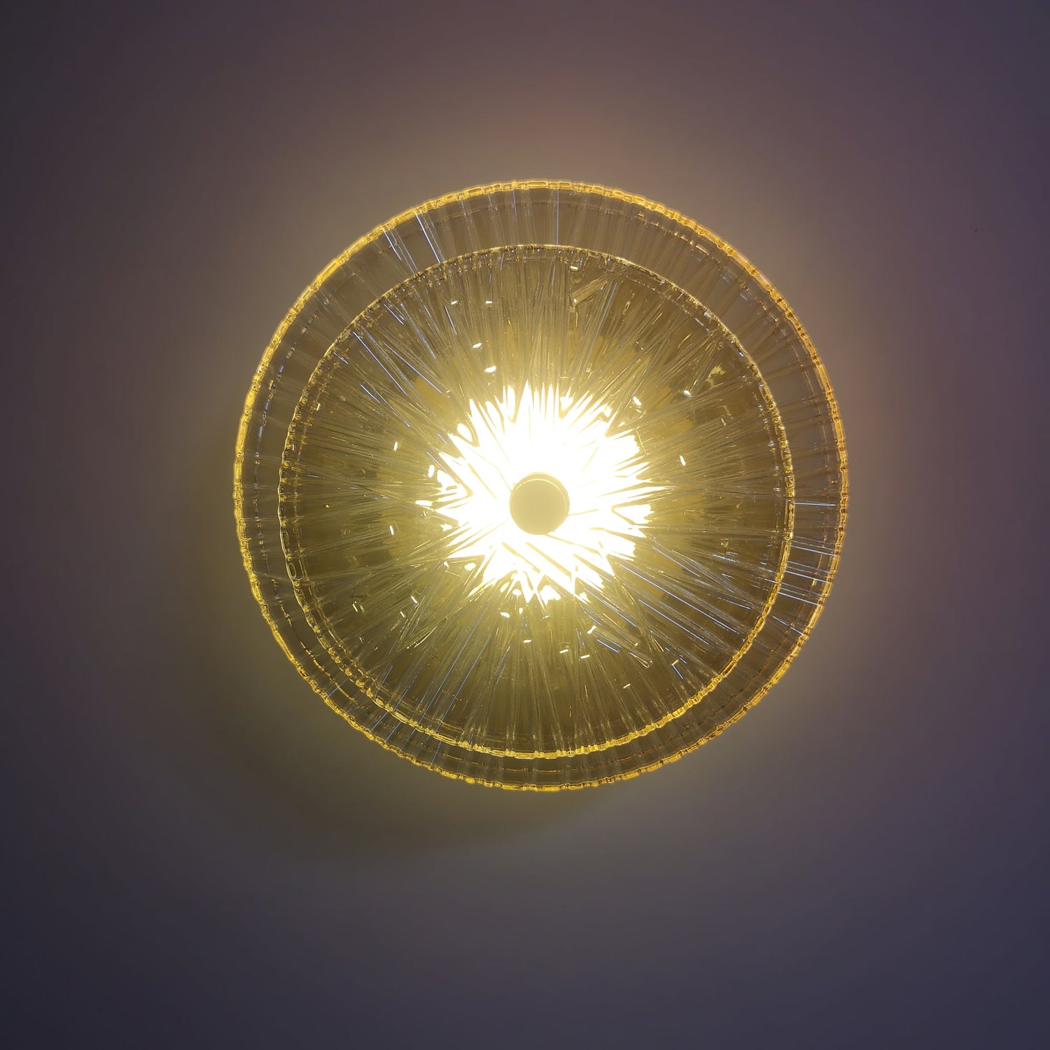 Round Crystal Wall Lamp