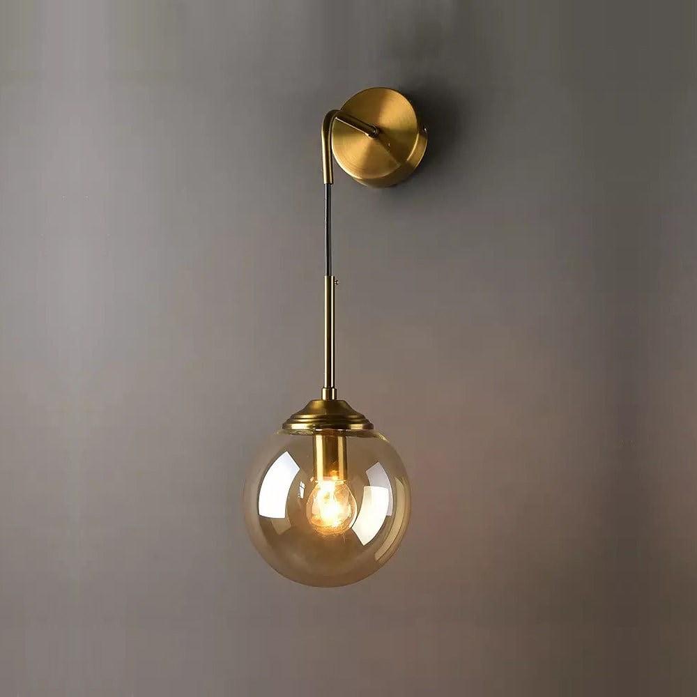 Shiny Nordic Globe Wall Lamp