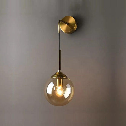 Shiny Nordic Globe Wall Lamp