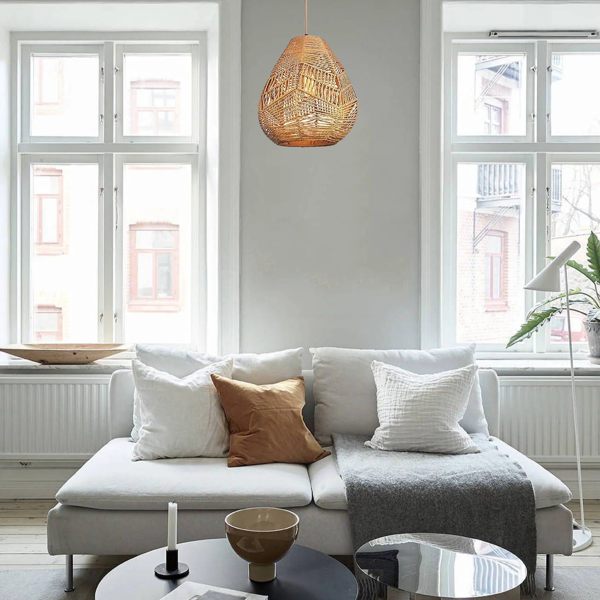 Lustre Rustique de Style Boho