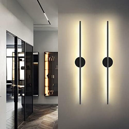 Modern Black Aluminum Wall Lamp