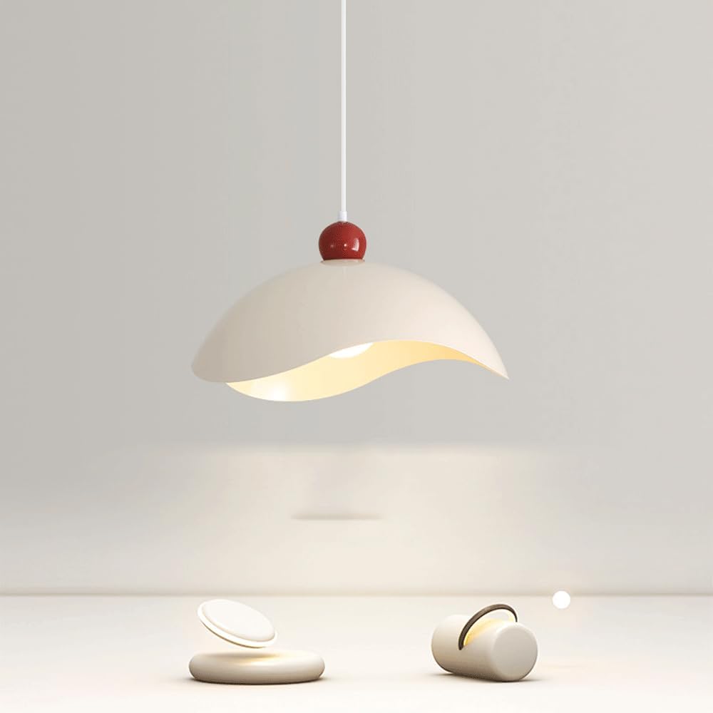 Lampe à pendentif en coquille de designer minimaliste