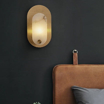 Elysian Glow Luxury Nordic Marble Wall Light