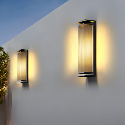 Rectangular Box Outdoor Wall Lamp