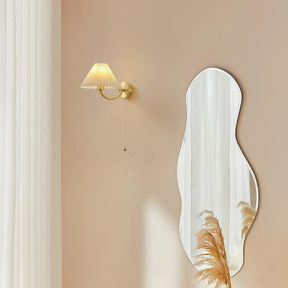 The Golden Umbrella Wall Lamp