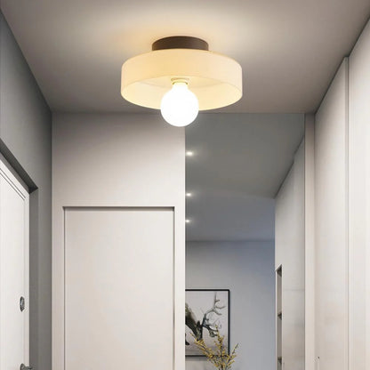 The Olive Disc Wall and Ceiling Lamp