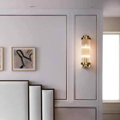 The Offset Pillar Wall Lamp