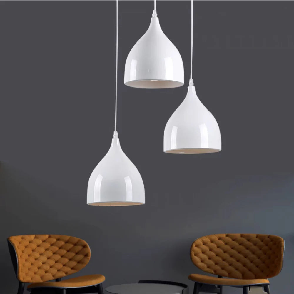 Le lampadaire industriel en forme de lustre