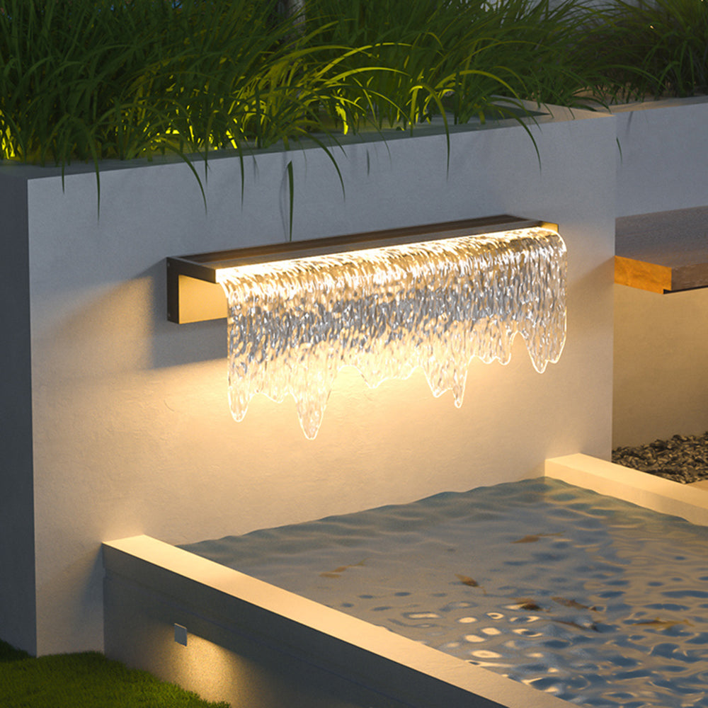 Luz Exterior Impermeable IP65 de Cascada Minimalista Moderna Isaac