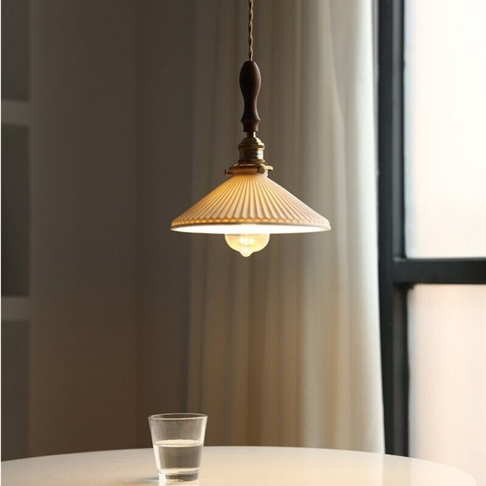 Elegant Glow Ceramic Light