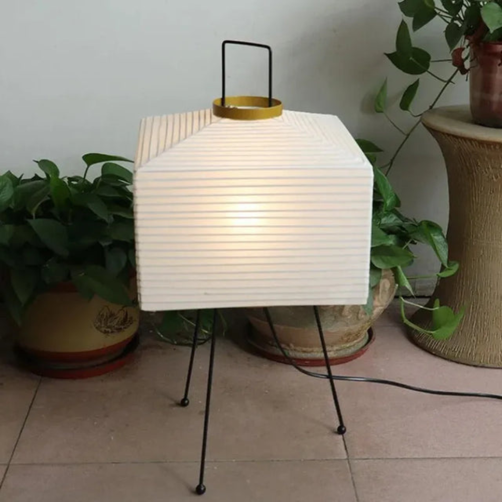 Lampe de table Élégance en papier Japandi