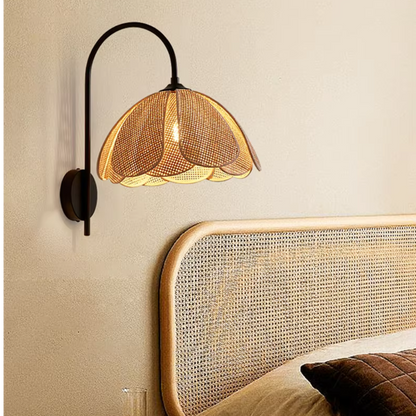 The Glow of Rattan Wall Lamp