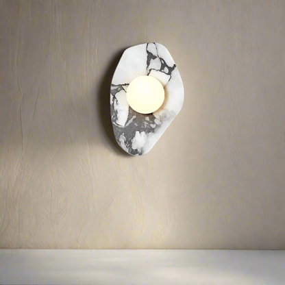 Eterna Stone Nordic Modern Marble Wall Light