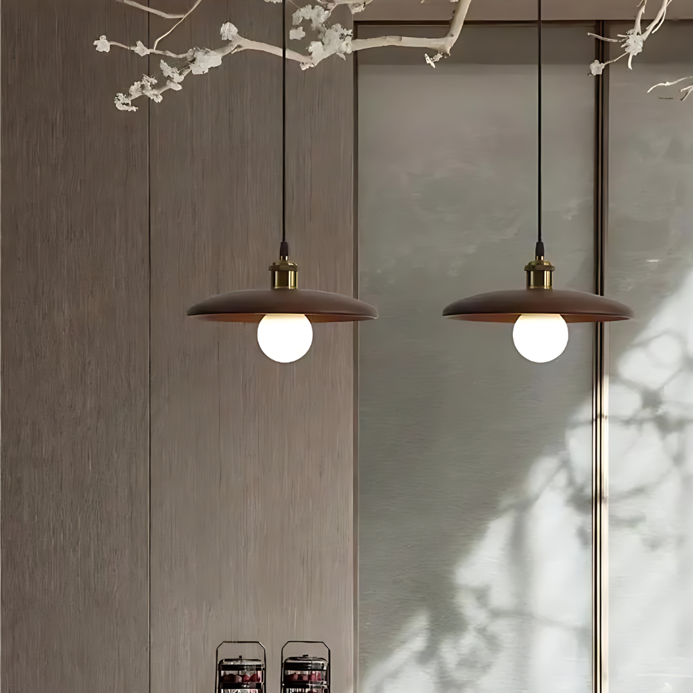 Charming Wooden Ceiling Light