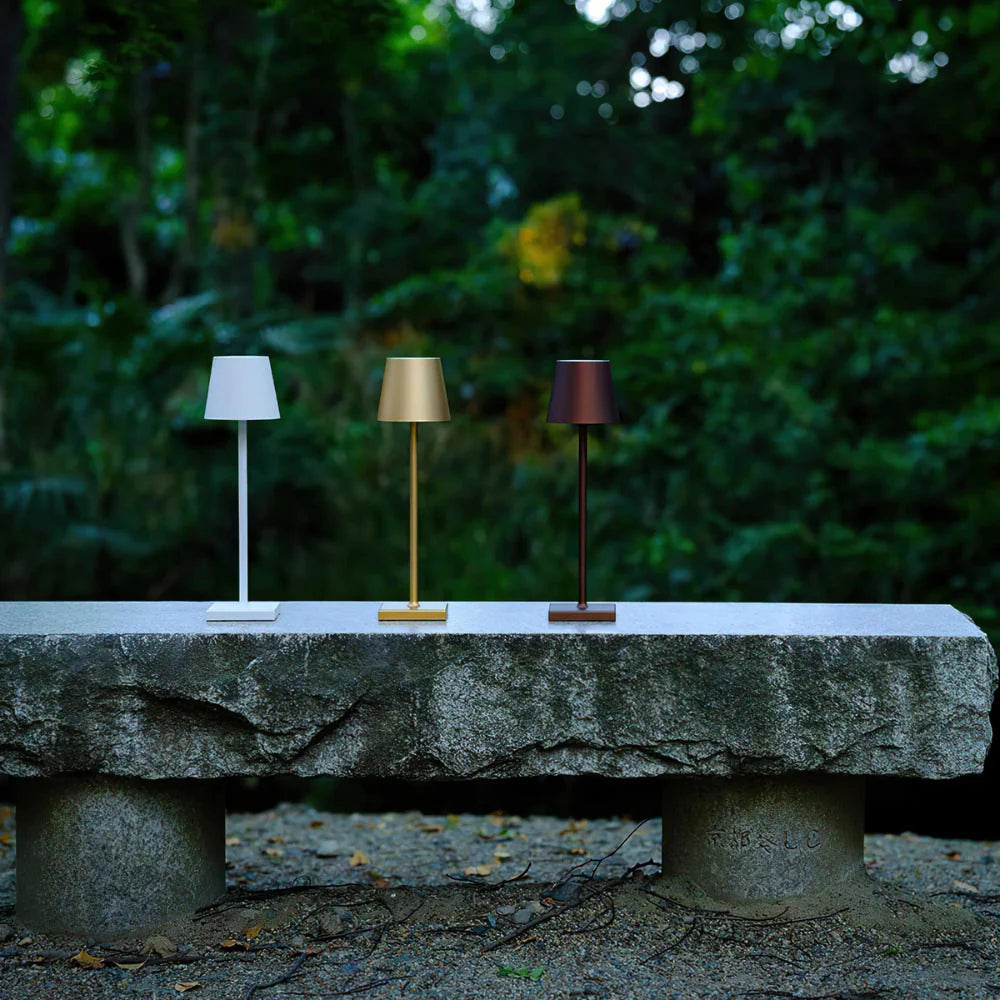 The Golden Glow Wireless  IP65 Waterproof Outdoor Table Lamp