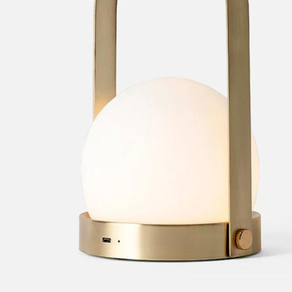 Carrie’s Lantern Wireless Modern Table Lamp