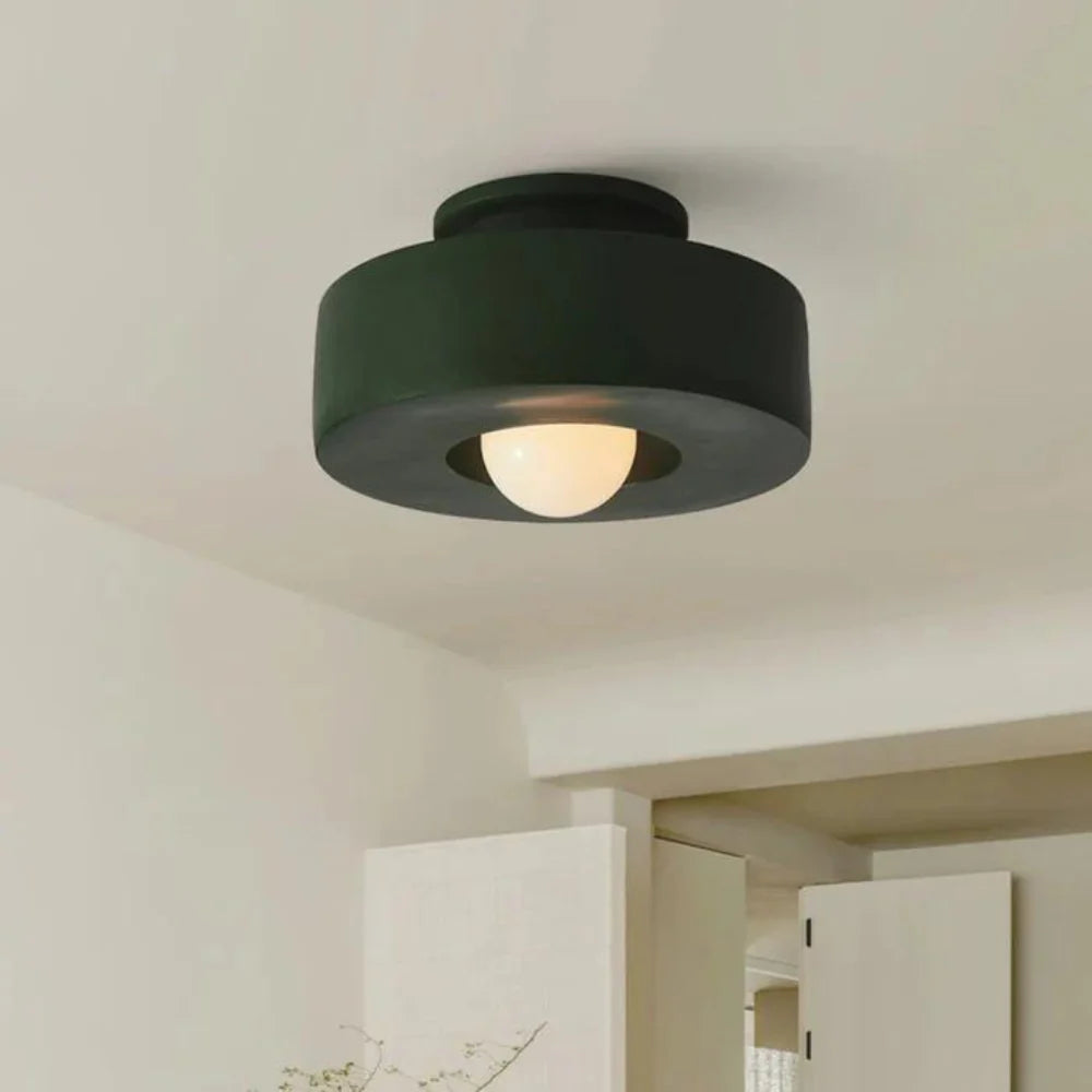 Lampada da soffitto a cerchio LED in stile nordico