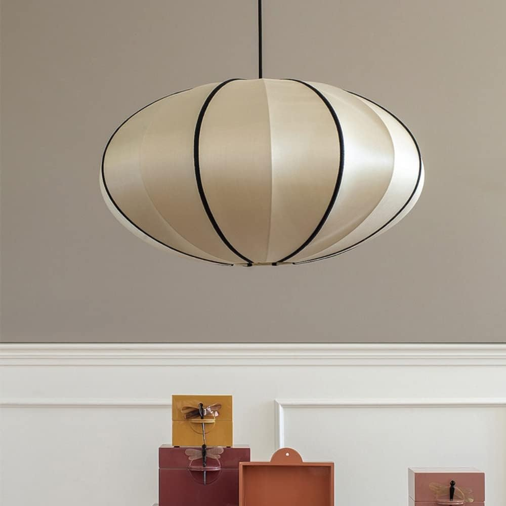 Japandi Silk Veil Pendant Lamp