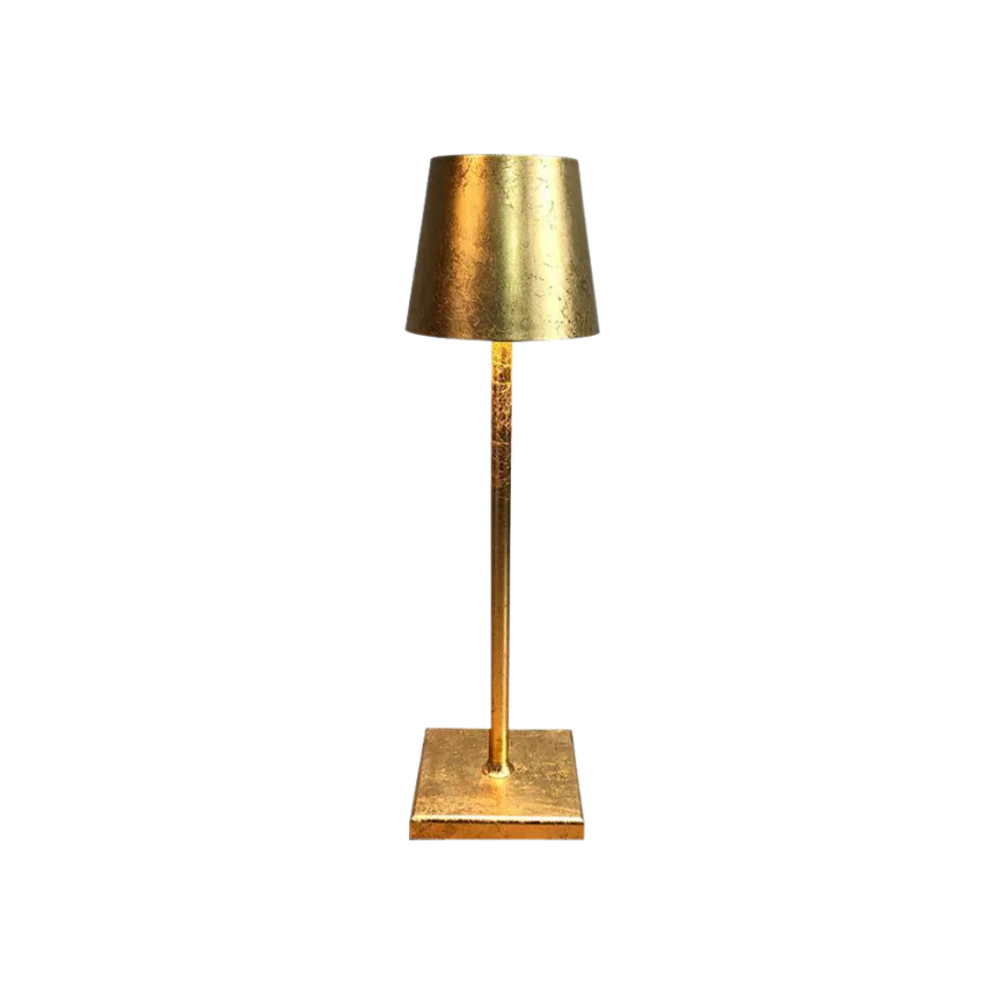 La lampe de table extérieure sans fil IP65 étanche Golden Glow