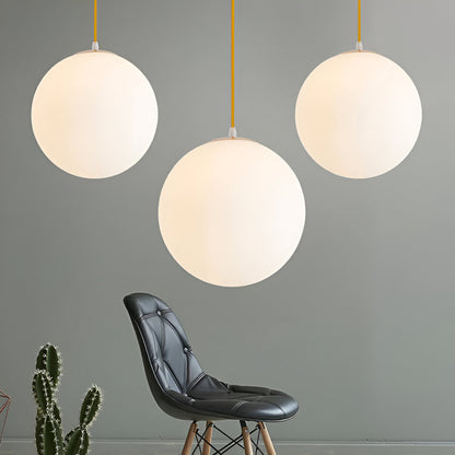 Modern Glass Ball Pendant Light