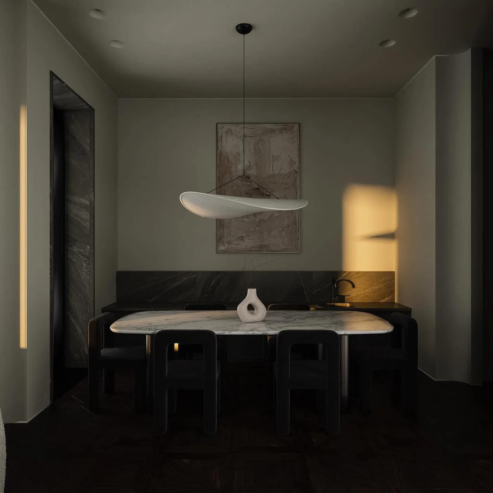 Elegant Japandi Pendant Light