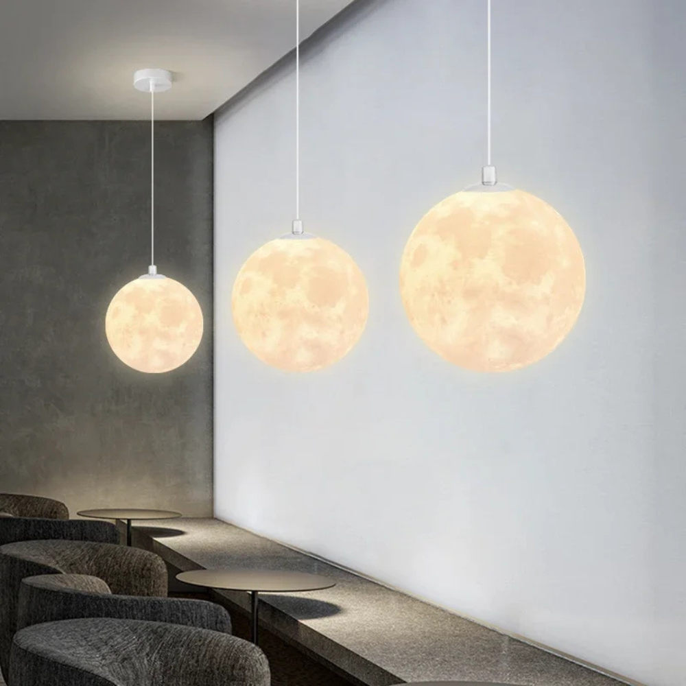 Lampe Pendentif Lueur Lunaire