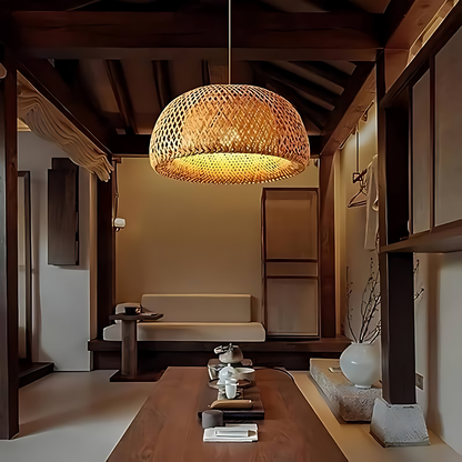 Elegant Handmade Bamboo Lantern