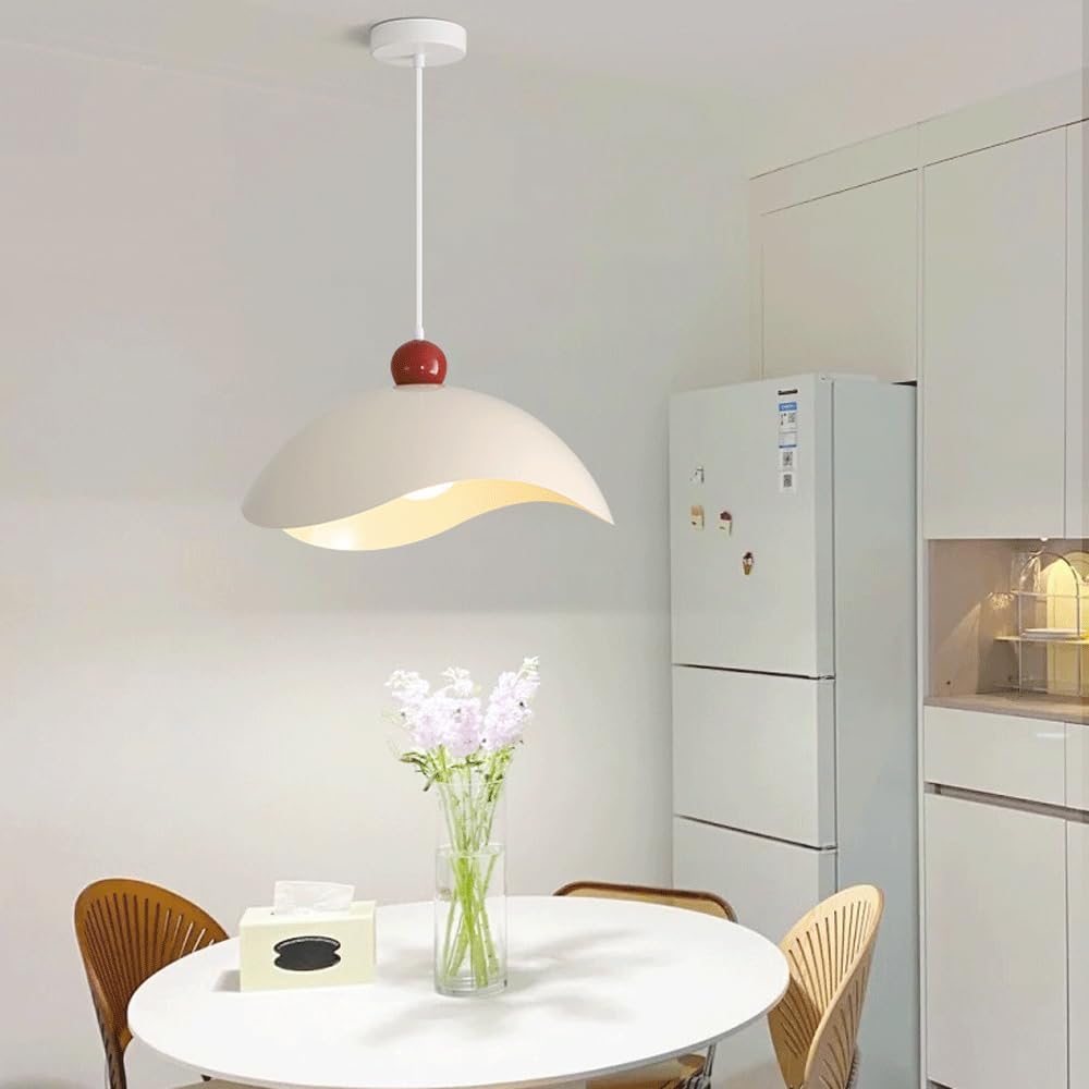 Lampe à pendentif en coquille de designer minimaliste