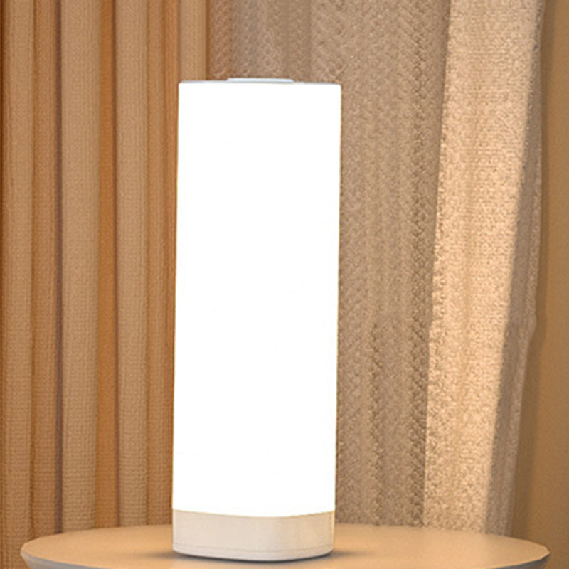 Acrylic Column Shade USB LED Table Lamp