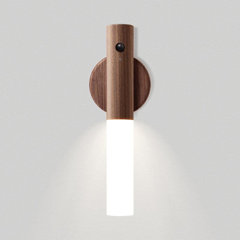 Magische Magnetische Holzlampe