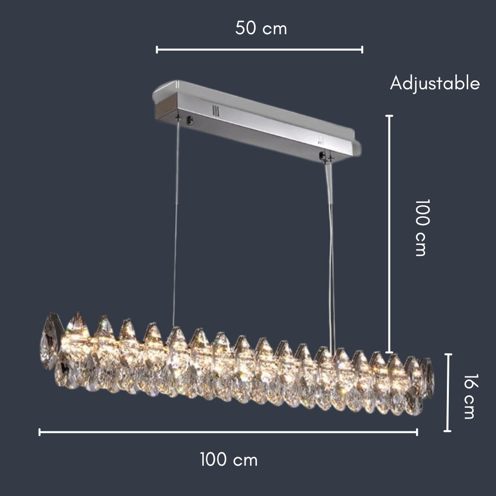 Nordic Crystal Pendant Chandelier