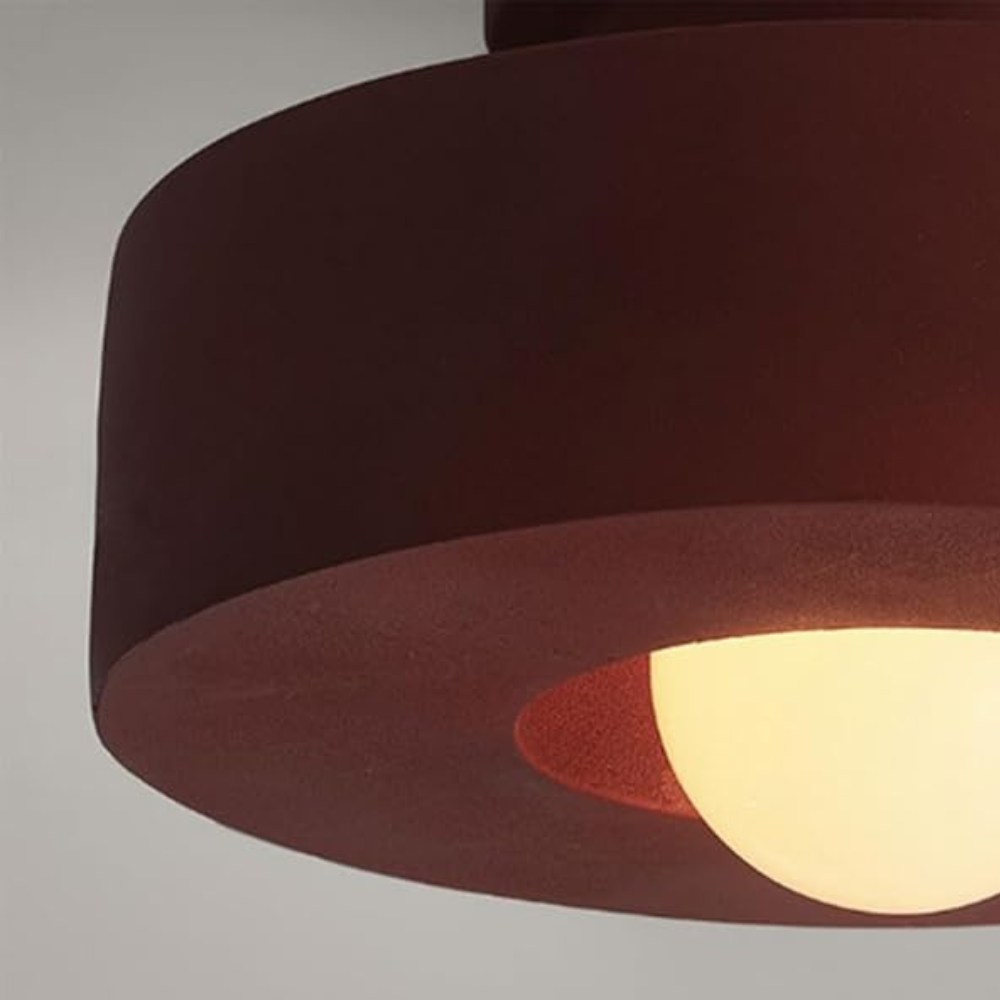 Lampada da soffitto a cerchio LED in stile nordico