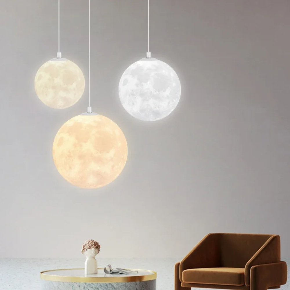 Lampe Pendentif Lueur Lunaire