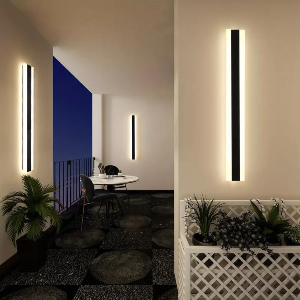 Sleek IP65 Waterproof Outdoor Wall Lamp