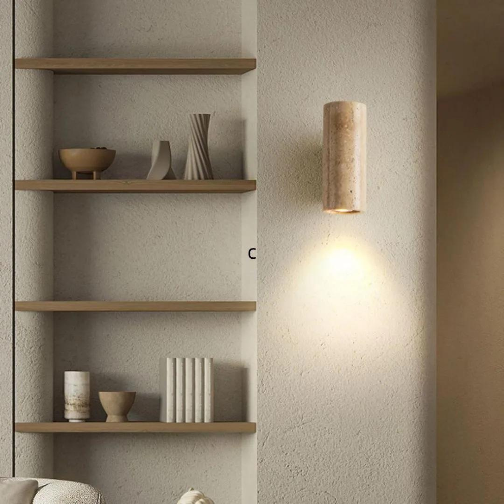 Wabi-Sabi Aura Wall Lamp - Japandi Minimalist Design