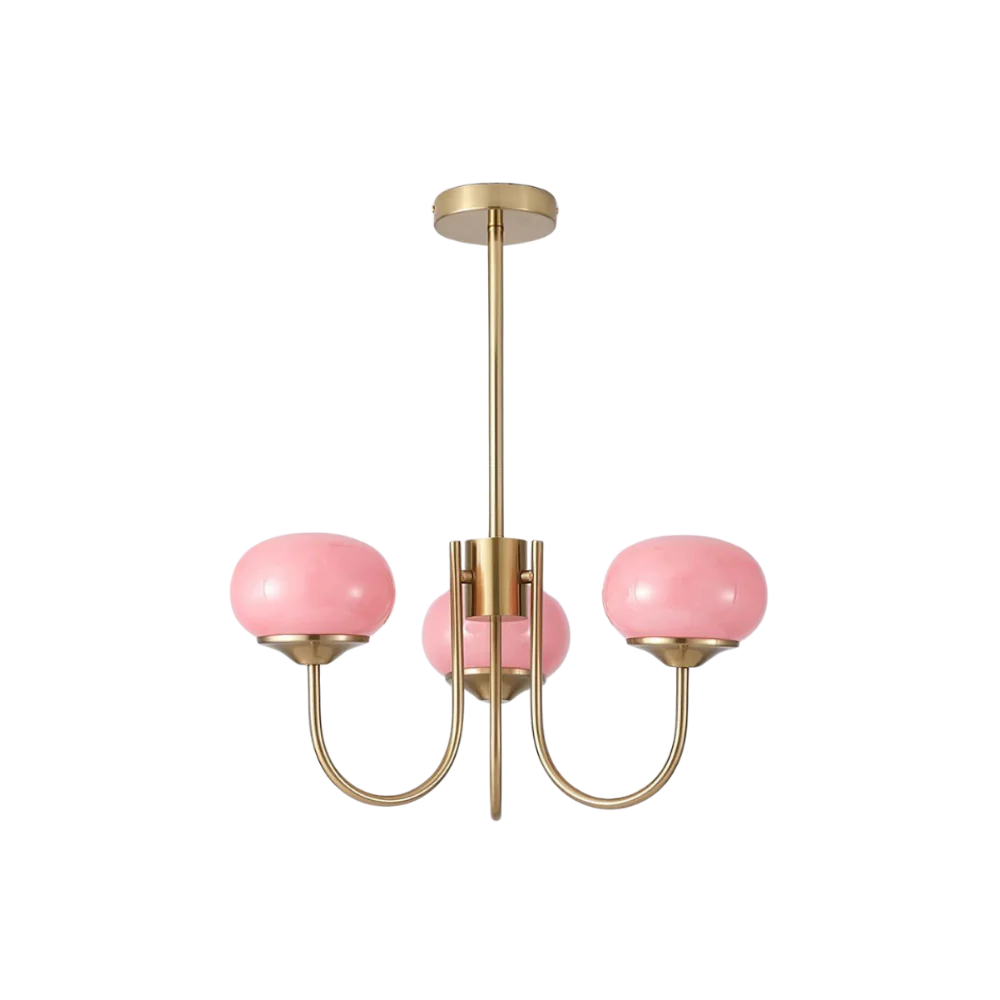 Marshmallow Modern Glass Chandelier