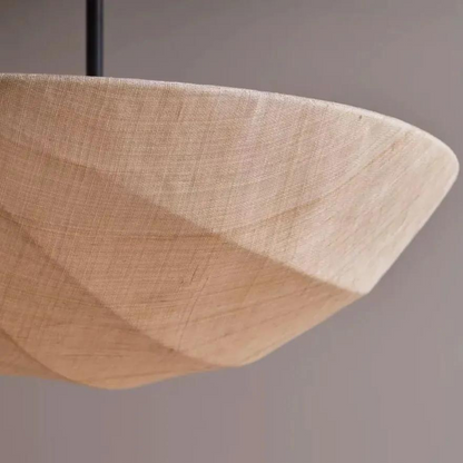 The Wabi-Sabi Canvas Ceiling Lamp