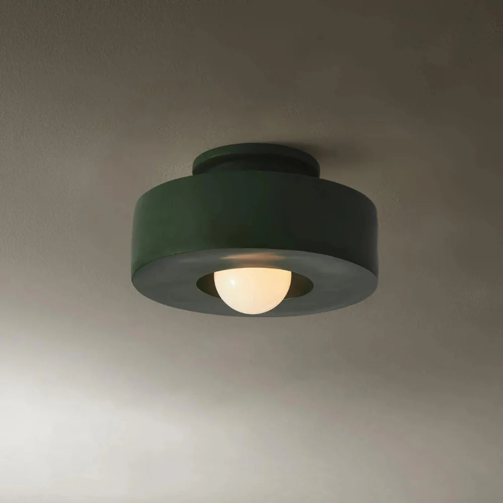 Lampe de plafond circulaire LED de style nordique