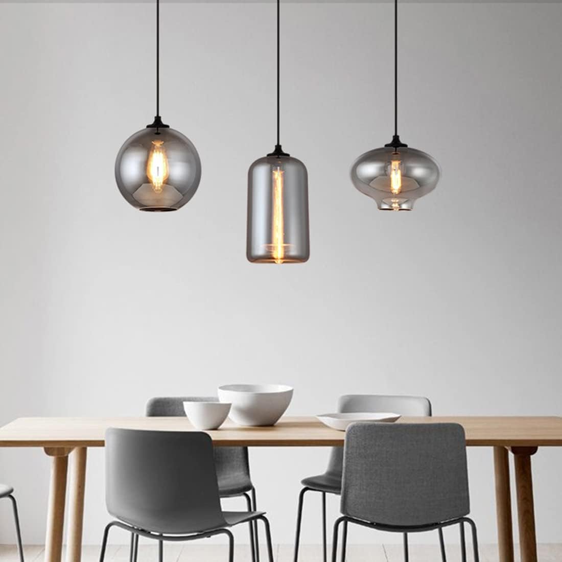 Nordic Hanging Loft Glasslustre Pendant Light