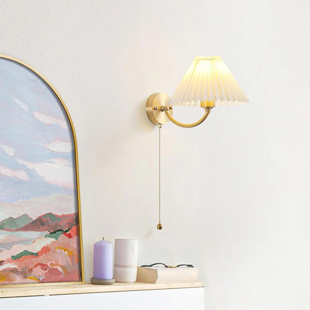 The Golden Umbrella Wall Lamp