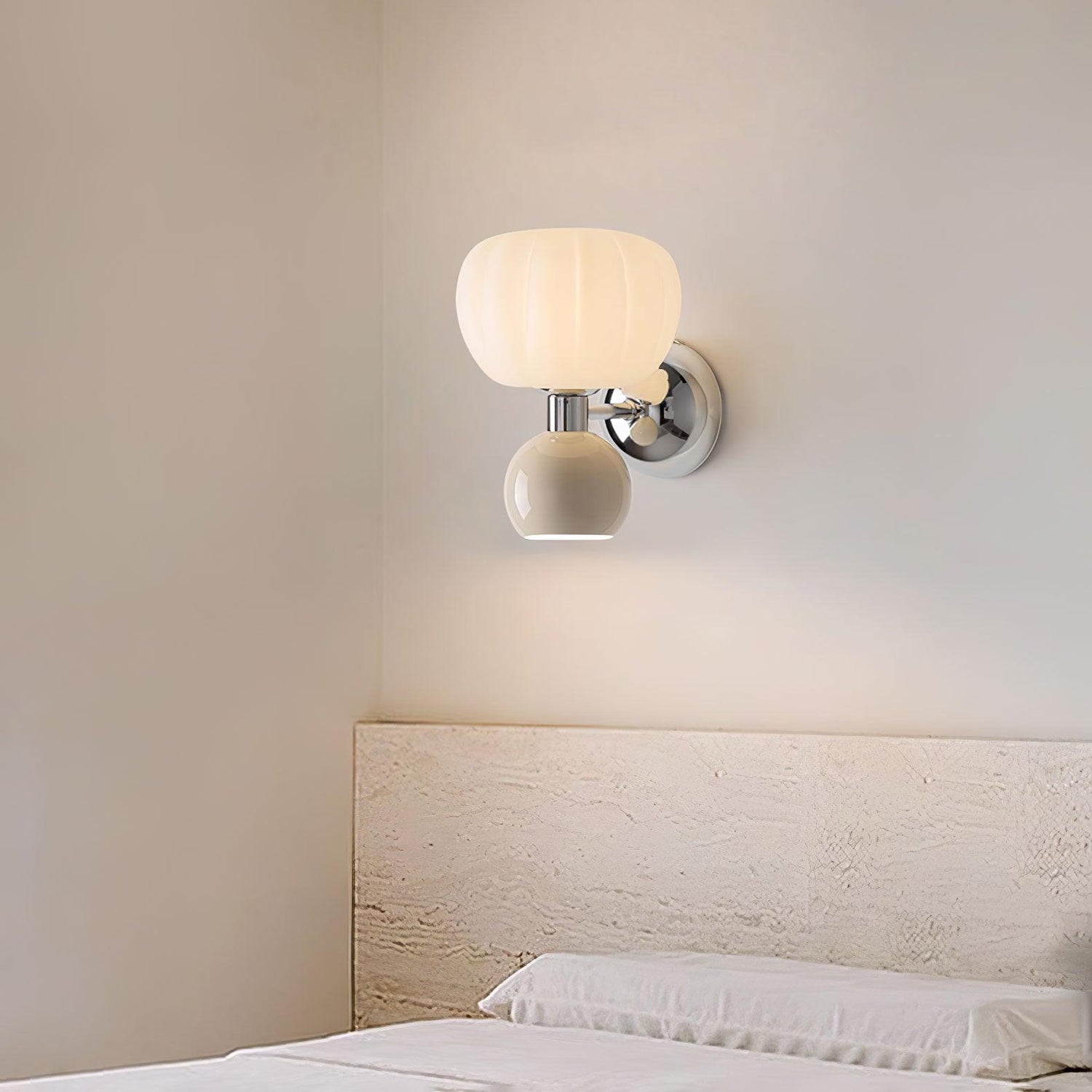 Moderno Crème Wandlamp