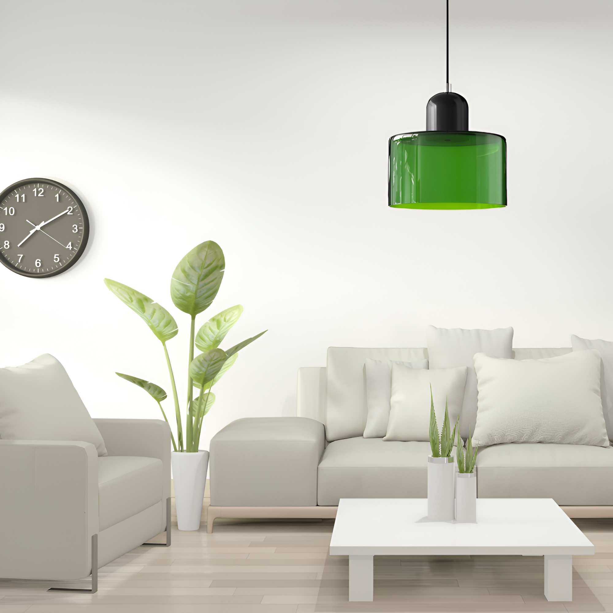 Nordic Glass Shade Pendant Light