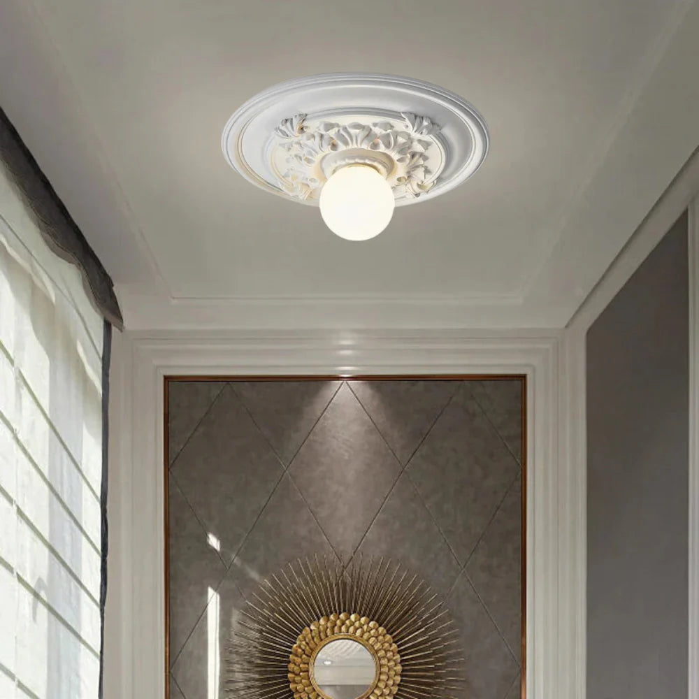 Lampada da soffitto Charm scolpita